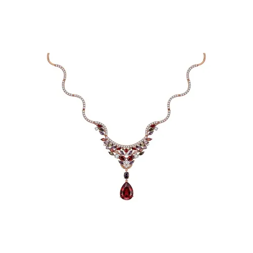 Jay Ожерелья Красный Женские