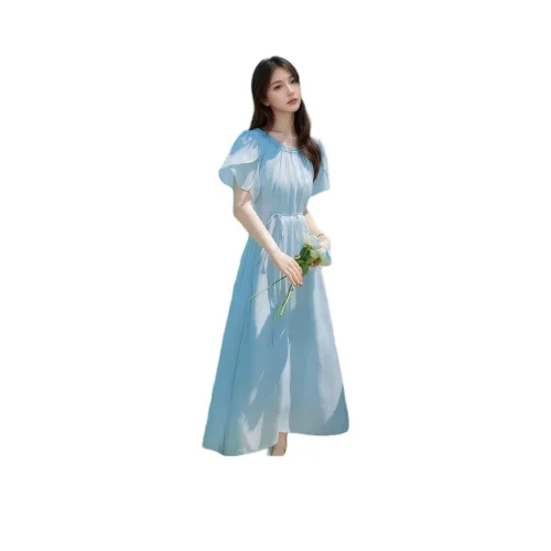 MINETTE Короткое платье с короткими рукавами женское