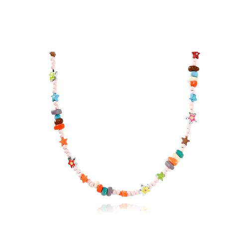 ZWU Сплав Акрил Гальванизированные Ожерелья Женские