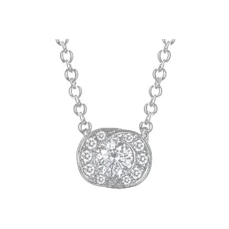 BVLGARI Incontro D’Amore Колье Цепочка Из Белого Золота 18 Карат, Подвеска Из Белого Золота 18 Карат