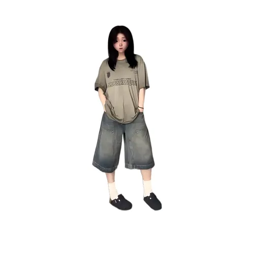 City Hipster Джинсовые шорты Унисекс