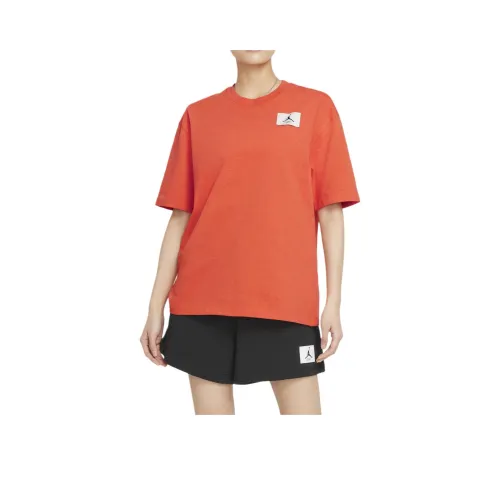 JORDAN Orange Женские T-рубашки