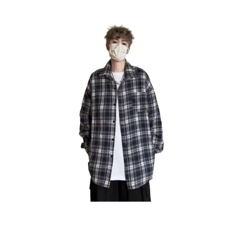 PISYPOX Синие Унисекс Рубашки