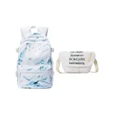 Белый, Синий + Бежевый