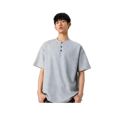 DUATOGE Серый Мужской T-Рубашки