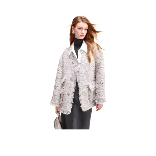 COCOON Куртки Пальто Женские Светло-Серый