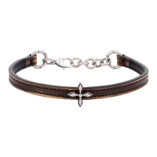 SMFK Коровья кожа Ожерелья Женские Mustang Коричневый Ручной работы Полированный