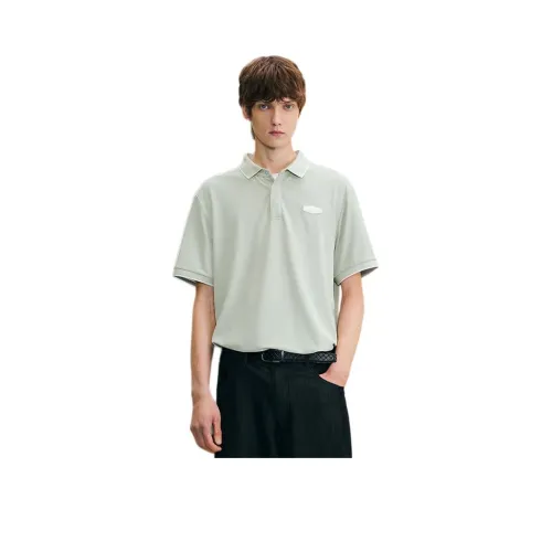 PEACEBIRD MEN Ртуть Зеленый 1 Мужское Поло