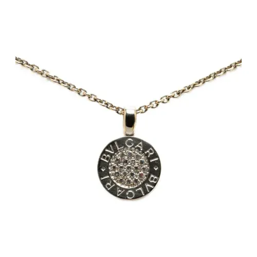 BVLGARI 18K Белое золото Metal Necklaces Женские Черный