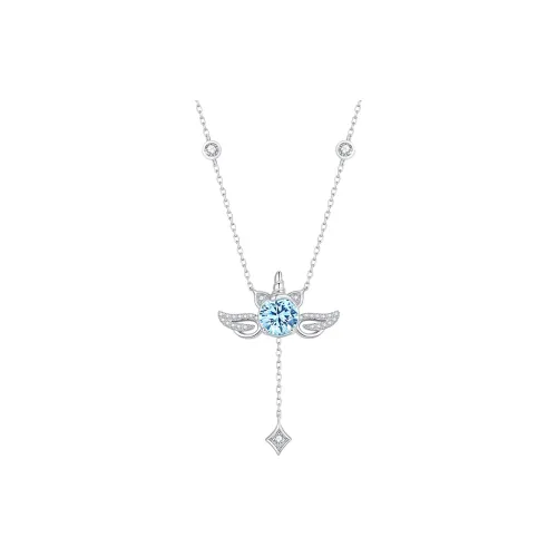 CHOW TAI SENG 925 стерлинговое серебро ожерелья женские