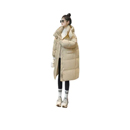 Cypress House Пуховик Женский Светлый Хаки
