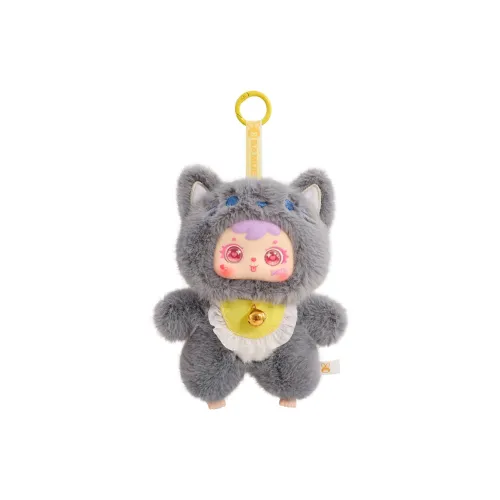 Three Little Fuzzies Кошка Parties Плюшевые Брелоки Куклы Слепые Коробки Один Mystery Коробка Целая Коробка 6 шт