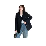 Черный длинный