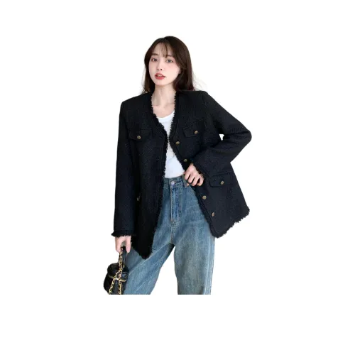 EIDOLON GRAIN Cropped Coat Women's