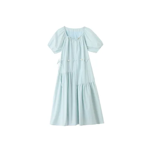 TEME Короткий рукав Платье Женское