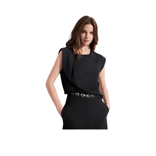 ELLE Черные Женские Т-рубашки