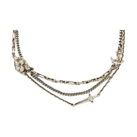 Alexander McQueen Металлические ожерелья Мужской