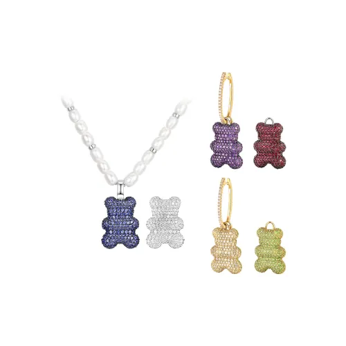 Apm Monaco YUMMY 925 стерлинговое серебро ожерелье унисекс синий белый