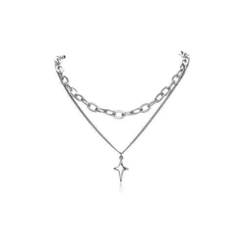 Zeroline Титановые стальные ожерелья унисекс