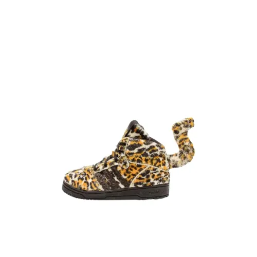 Adidas Originals JEREMY SCOTT Обувь для малышей Коричневый Infant и Toddler
