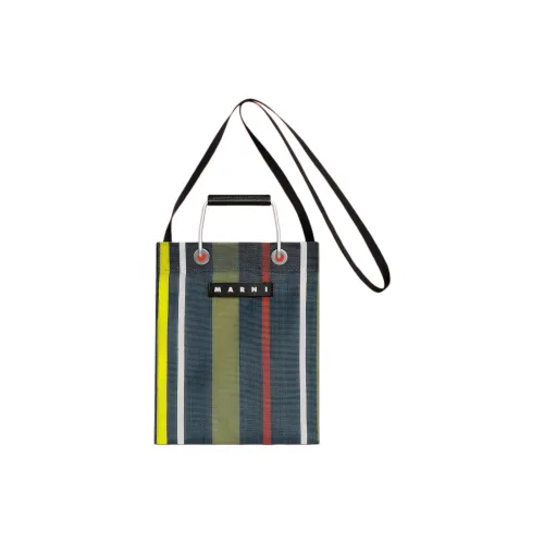 MARNI Нейлон Тоут Сумка Сумка для покупок Сумка Мини Женская Многоцветная