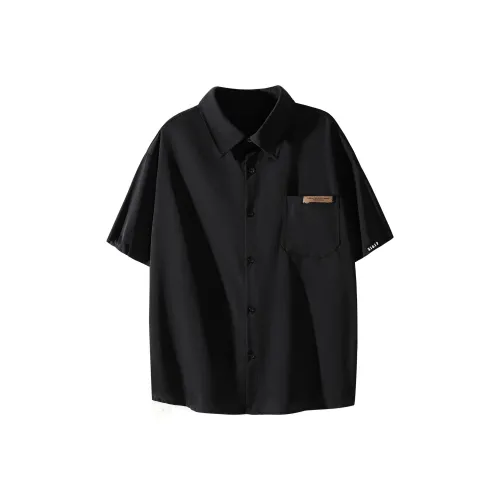 X1617 Короткий рукав рубашка унисекс