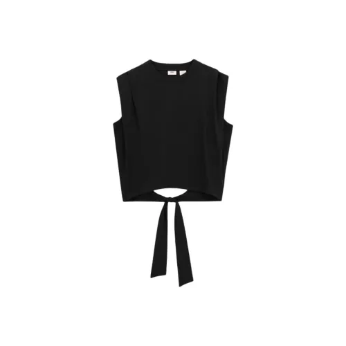 Levis Черные Женские Футболки