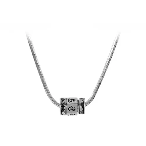 MUYAN Сплав Six Персонаж Настойчивость True Word Ожерелье Унисекс