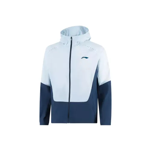 LINING Folk Синий/Темно-синий Тренч для мужчин