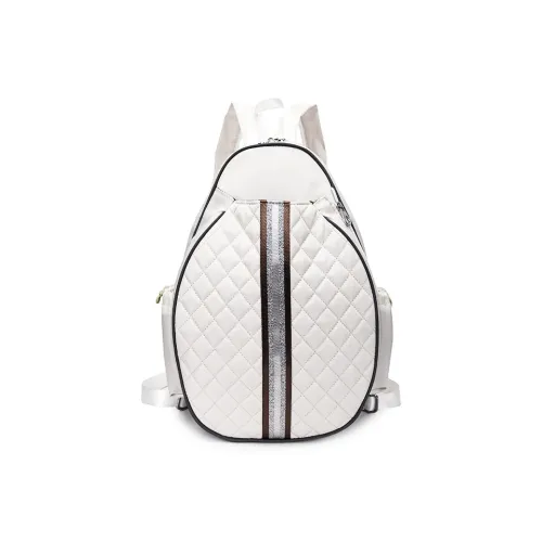 KAMLUI Нейлон Рюкзак Женский Белый Черный