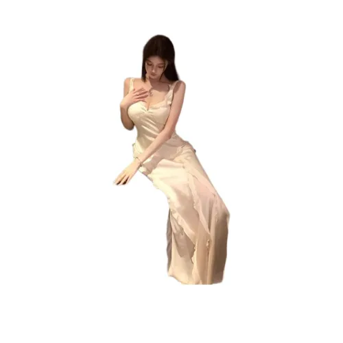 CHARM GLOW Slip Платье Женское Белое