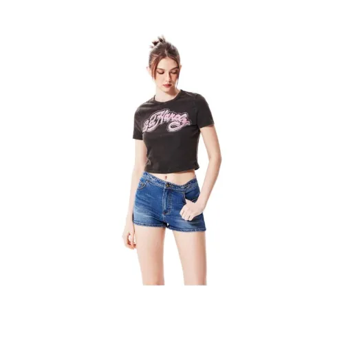 Ed Hardy Черные Женские Футболки