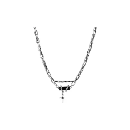 MISS XIA JWY Титановые стальные ожерелья унисекс