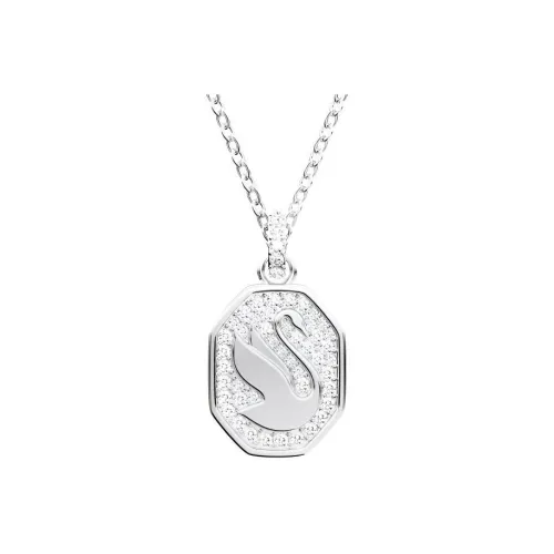 Ожерелье с элементом Swarovski женское серебряное