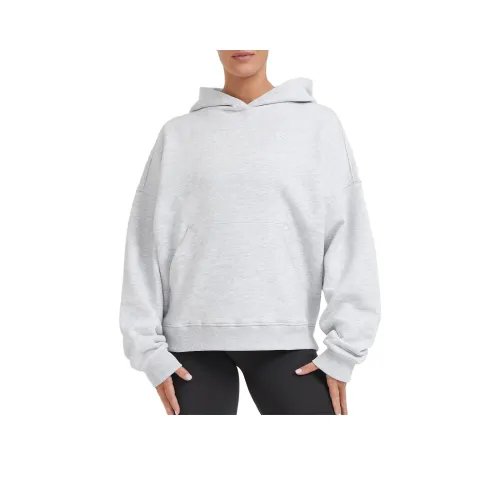 ONER ACTIVE All Day OVERSIZED Толстовка Hoodie Женская Серого цвета