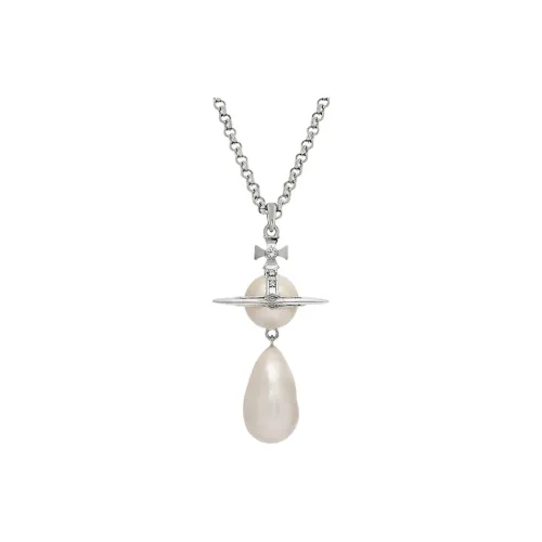 Vivienne Westwood Crystal Brass Necklaces Женские