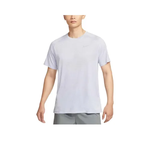 Nike Логотип Светло-Серый Мужские T-Рубашки