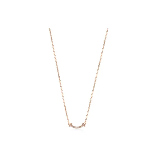 TIFFANY CO. T 18К Розовое золото Ожерелье Женское Розовое золото