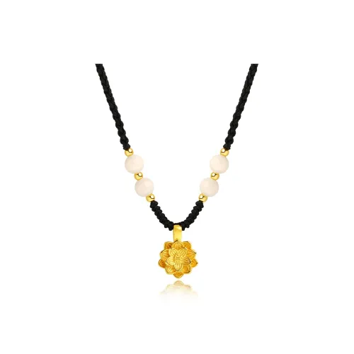 AWD Белый нефрит Бодхи Ожерелья Женские