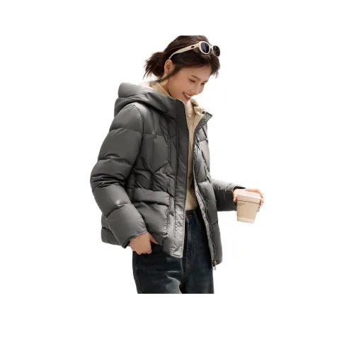 XWI Серый Женские Пуховики