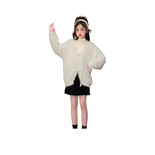 TAOTIANMAO Свитер Экрю Подростки