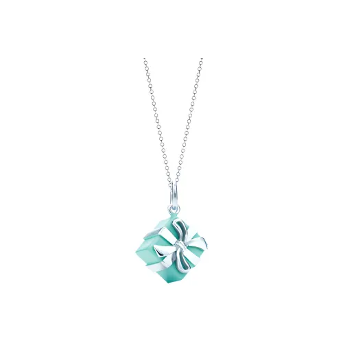 TIFFANY CO. Серебряные эмалевые ожерелья Women's Silver