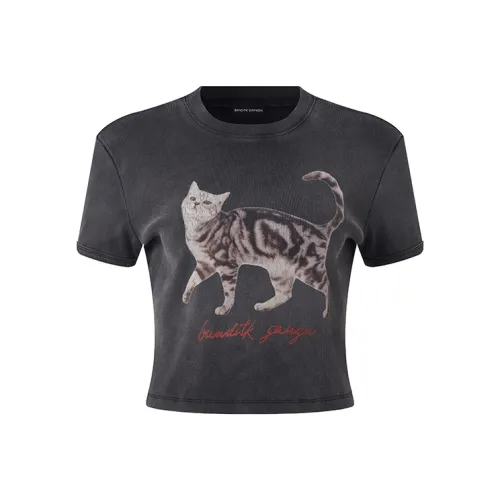 BANDITK GANGN Черные Женские Футболки