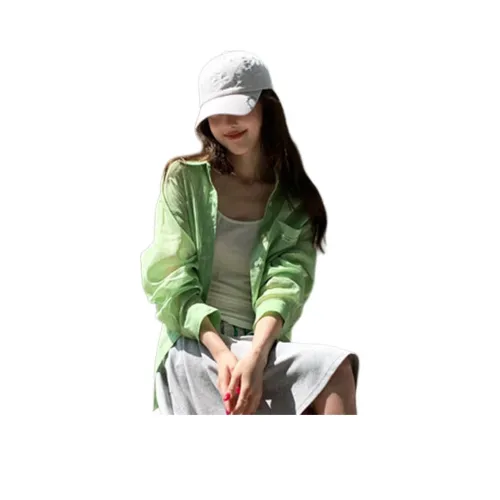 NANING9 Рубашка Женская Бирюзовая