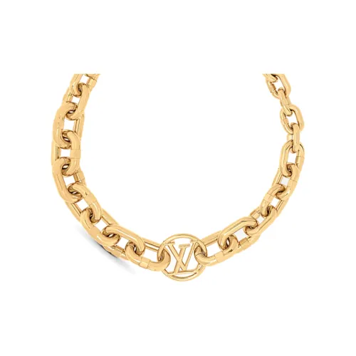 LOUIS VUITTON CHAIN IT Metal Necklaces Женские Золото