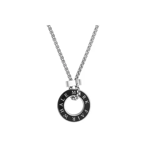 FAIRWHALE Титановые стальные ожерелья унисекс