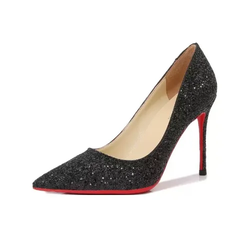 Squinting Home Узкий каблук Высокие каблуки 8 см Женские Черный