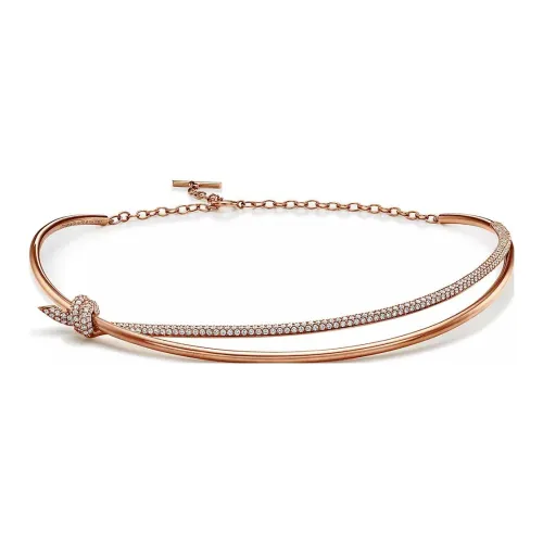 TIFFANY & CO. Knot Collection Ожерелья Золотые Женские