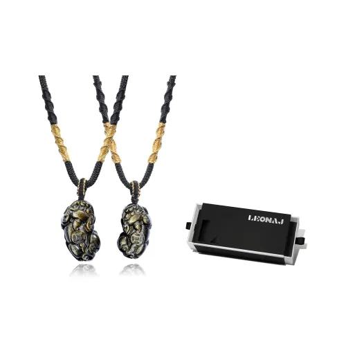 LEONAJ Искусственный нефрит, ожерелья унисекс