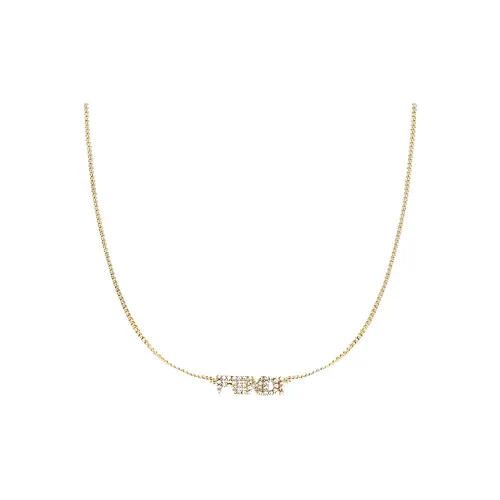 FENDI Ожерелья Золотые Женские